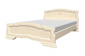 КАРИНА-6 Кровать из массива 1800 (Слоновая кость) в Кудымкаре - kudymkar.mebel24.online | фото