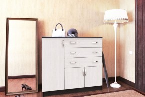 Комод №3 ЛДСП (Венге/Дуб Белфорд) в Кудымкаре - kudymkar.mebel24.online | фото