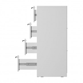 Комод Айрон КМ-02 (белый) в Кудымкаре - kudymkar.mebel24.online | фото 7