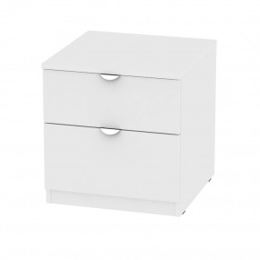 Комод K-48x45x45-1-TR Калисто (тумба прикроватная) (Белый) в Кудымкаре - kudymkar.mebel24.online | фото