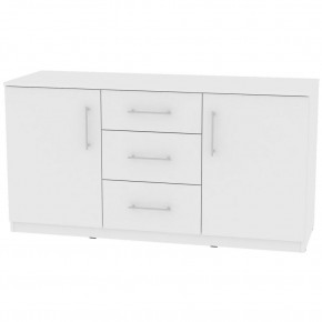 Комод K-70x135x45-1 (Белый) Калисто в Кудымкаре - kudymkar.mebel24.online | фото