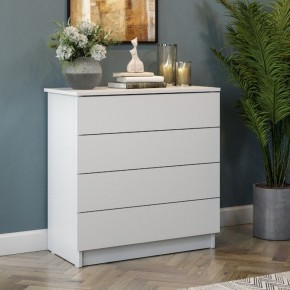 Комод КМ 1 (Серия 2) Белый текстурный в Кудымкаре - kudymkar.mebel24.online | фото