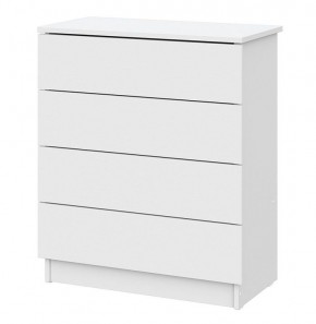 Комод КМ 1 (Серия 2) Белый текстурный в Кудымкаре - kudymkar.mebel24.online | фото 3