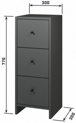 Комод Квадро в Кудымкаре - kudymkar.mebel24.online | фото 4
