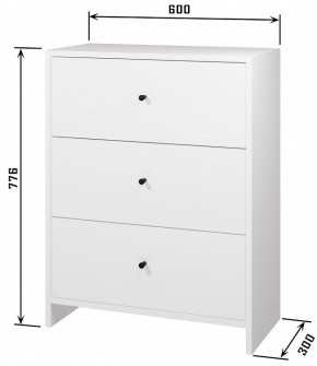 Комод Квадро в Кудымкаре - kudymkar.mebel24.online | фото 4