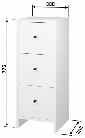 Комод Квадро в Кудымкаре - kudymkar.mebel24.online | фото 4