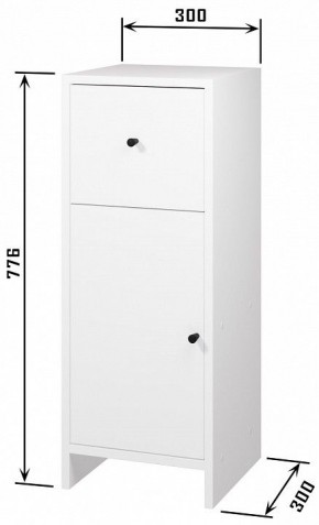 Комод Квадро в Кудымкаре - kudymkar.mebel24.online | фото 3