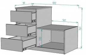Комод Мальта K206 в Кудымкаре - kudymkar.mebel24.online | фото 2