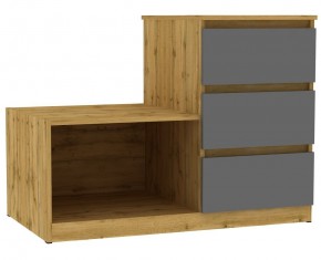 Комод Мальта K207 (ДВ-Графит) в Кудымкаре - kudymkar.mebel24.online | фото