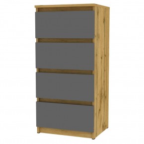 Комод Malta light K126 (ДВ-Графит) в Кудымкаре - kudymkar.mebel24.online | фото