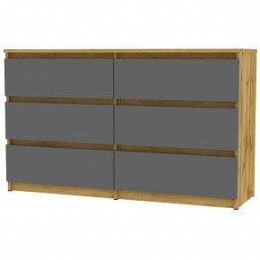 Комод Malta light K142 (ДВ-Графит) в Кудымкаре - kudymkar.mebel24.online | фото