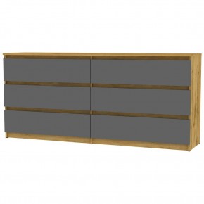 Комод Malta light K144 (ДВ-Графит) в Кудымкаре - kudymkar.mebel24.online | фото