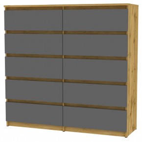 Комод Malta light K154 (ДВ-Графит) в Кудымкаре - kudymkar.mebel24.online | фото