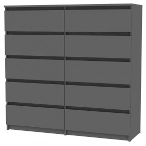 Комод Malta light K154 (Графит) в Кудымкаре - kudymkar.mebel24.online | фото