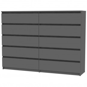 Комод Malta light K156 (Графит) в Кудымкаре - kudymkar.mebel24.online | фото