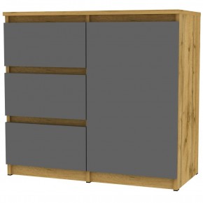 Комод Malta light K186 (ДВ-Графит) в Кудымкаре - kudymkar.mebel24.online | фото