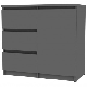 Комод Malta light K186 (Графит) в Кудымкаре - kudymkar.mebel24.online | фото