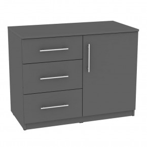 Комод "Калисто (K13)" ручка рейлинг (Графит) в Кудымкаре - kudymkar.mebel24.online | фото