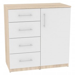 Комод "Калисто (K18)" ручка рейлинг (ДСС-Белый) в Кудымкаре - kudymkar.mebel24.online | фото