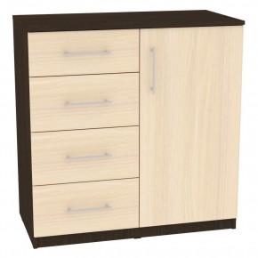 Комод "Калисто (K18)" ручка рейлинг (Венге-ДМ) в Кудымкаре - kudymkar.mebel24.online | фото