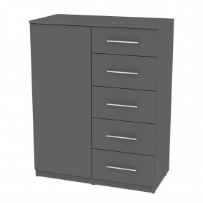 Комод "Калисто (K36)" ручка рейлинг (Графит) в Кудымкаре - kudymkar.mebel24.online | фото