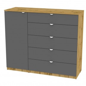 Комод "Калисто (K40)" ручка торцевая (ДВ-Графит) в Кудымкаре - kudymkar.mebel24.online | фото