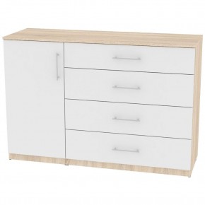 Комод "Калисто (K44)" ручка рейлинг (ДСС-Белый) в Кудымкаре - kudymkar.mebel24.online | фото