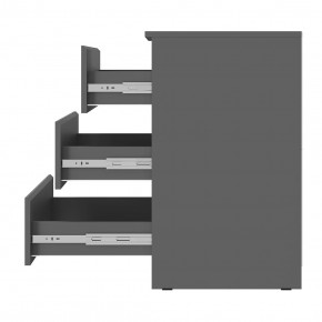 Комод Симпл КМ-01 (графит) в Кудымкаре - kudymkar.mebel24.online | фото 3