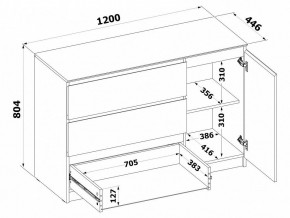 Комод Т-3Р в Кудымкаре - kudymkar.mebel24.online | фото 4