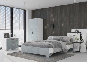 Комод VICTOR (Белый/Бетон) в Кудымкаре - kudymkar.mebel24.online | фото 3