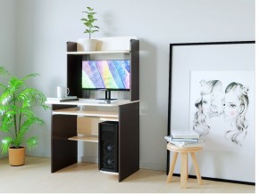 Компьютерный стол КЛ №5.5 (Венге/Дуб молочный) в Кудымкаре - kudymkar.mebel24.online | фото