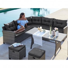 Комплект плетеной мебели AFM-307G-Grey в Кудымкаре - kudymkar.mebel24.online | фото 1