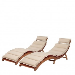 Комплект шезлонги и столик AFM-803A-T133 Beige (2+1) в Кудымкаре - kudymkar.mebel24.online | фото 2