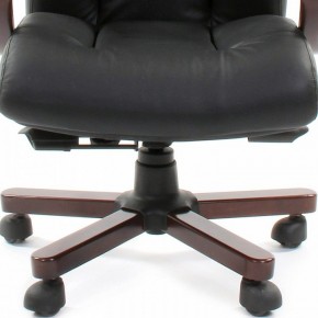 Кресло для руководителя Chairman 421 черный/орех темный, черный в Кудымкаре - kudymkar.mebel24.online | фото 4