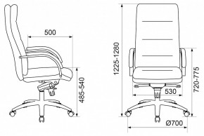 Кресло для руководителя T-9927SL/CHOKOLATE в Кудымкаре - kudymkar.mebel24.online | фото 6