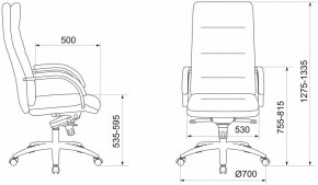 Кресло для руководителя T-9927SL/Ivory в Кудымкаре - kudymkar.mebel24.online | фото 6