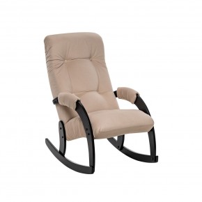 Кресло-качалка Модель 67 Венге, ткань V 18 в Кудымкаре - kudymkar.mebel24.online | фото 2