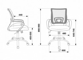 Кресло компьютерное CH-695N/SL/BL/TW-11 в Кудымкаре - kudymkar.mebel24.online | фото 6