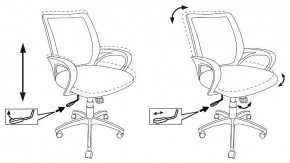 Кресло компьютерное CH-695N/SL/OR/BLACK в Кудымкаре - kudymkar.mebel24.online | фото 4