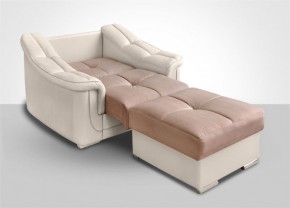 Кресло-кровать + Пуф Кристалл (ткань до 300) Боннель в Кудымкаре - kudymkar.mebel24.online | фото 3