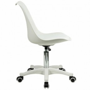 Кресло стул BRABIX "Eames MG-310 PL", пластик белый, экокожа белая, 532926 в Кудымкаре - kudymkar.mebel24.online | фото 3