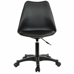 Кресло стул BRABIX "Eames MG-310 PL", пластик черный, экокожа черная, 532927 в Кудымкаре - kudymkar.mebel24.online | фото 1