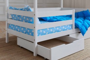 Кровать-домик 80*160 Белый в Кудымкаре - kudymkar.mebel24.online | фото 5