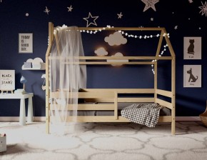 Кровать-домик 80*160 без покраски (без ящиков) в Кудымкаре - kudymkar.mebel24.online | фото