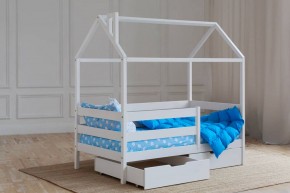 Кровать-домик 80*190 Белый в Кудымкаре - kudymkar.mebel24.online | фото 4
