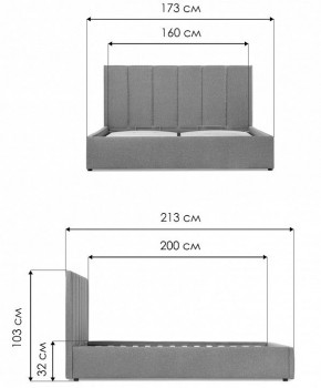 Кровать двуспальная Афродита-3 в Кудымкаре - kudymkar.mebel24.online | фото 11