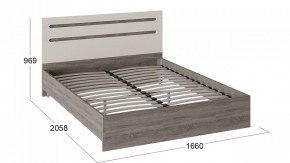 Кровать двуспальная Фьюжн ТД-260.01.03 в Кудымкаре - kudymkar.mebel24.online | фото 2