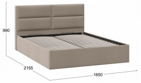 Кровать двуспальная Глосс с ПМ в Кудымкаре - kudymkar.mebel24.online | фото 4