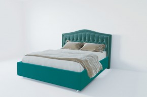 Кровать Калининград с ПМ 1600 (велюр бирюзовый) в Кудымкаре - kudymkar.mebel24.online | фото 2