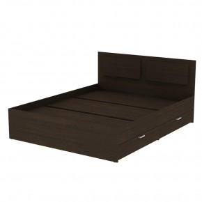 Кровать Ольга L45 (1200) 2 ящика (Венге) в Кудымкаре - kudymkar.mebel24.online | фото